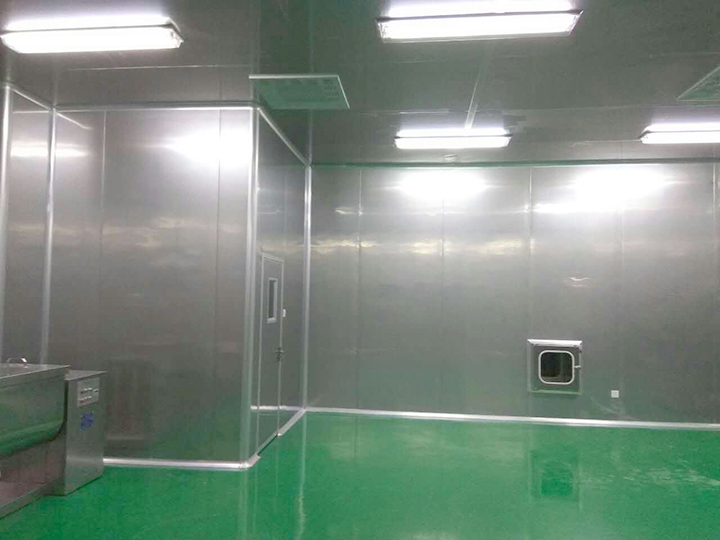 2000平滁州電子無塵車間裝修設計