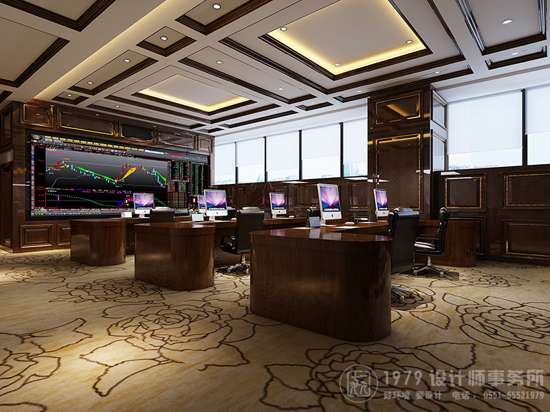 電力公司模擬廳裝修設(shè)計(jì)效果圖